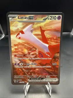 Pokemon Latias EX 239/191 Sv08: Surging Sparks SIR Pokemon TCG - Image 3