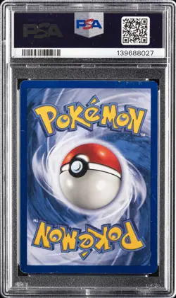 1999 POKEMON FOSSIL #4 DRAGONITE-HOLO PSA 5 - Image 2
