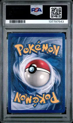 1999 POKEMON GAME MOVIE PROMO #5 DRAGONITE PSA 8 - Image 2