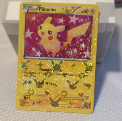 Pokemon Pikachu Uncommon Holo Foil RC7/RC25 Legendary Treasures 2013 - Image 1