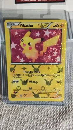 Pokemon Pikachu Uncommon Holo Foil RC7/RC25 Legendary Treasures 2013 - Image 2