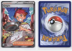 CRISPIN 164/142 ULTRA RARE STELLAR CROWN POKEMON LIGHTLY PLAYED - Image 4