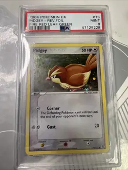Pidgey - 73/112 - PSA 9 - Reverse Holo - FRLG - Pokemon-fire Red Leaf Green Mint - Image 1