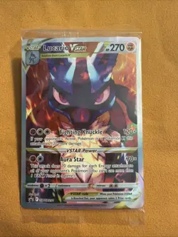 2023 Pokemon SWSH Promo Lucario VSTAR #SWSH291 SEALED - Image 1