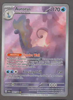 Pokemon Aurorus 092/088 Perfect Order 2026 Illustration Rare NM Pack Fresh - Image 1