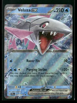 Veluza ex 043/159 Double Rare Journey Together Pokemon Near Mint - Image 1