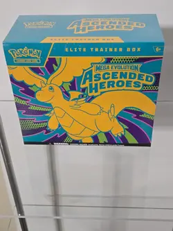 Pokemon TCG Mega Evolution Ascended Heroes Elite Trainer Box Factory Sealed New - Image 1