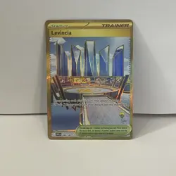 Levincia 244/182 SV10: Destined Rivals Hyper Rare Holo Near Mint - Image 1