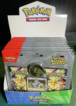 Pokemon Ascended Heroes 2 Pack Blister - 10x Larry Case unsealed. Pokemon tcg - Image 1