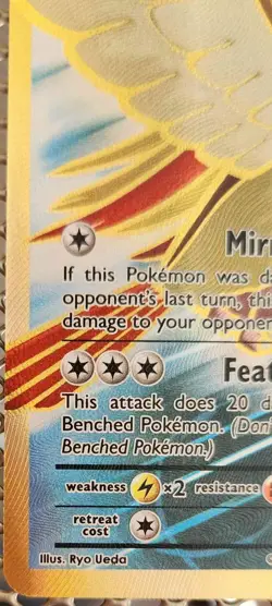 POKEMON XY EVOLUTIONS PIDGEOT EX 104/108 FULL ART ULTRA RARE NEAR MINT - Image 5