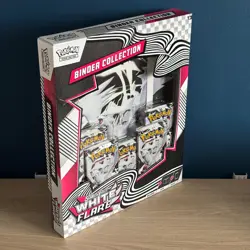 Pokemon TCG S&V White Flare Binder Collection Brand New And Factory Sealed - Image 2