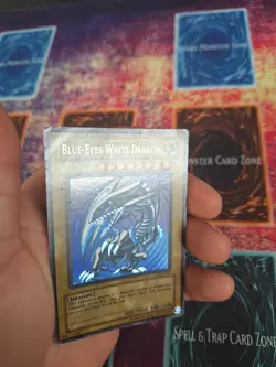 Yugioh Blue-Eyes White Dragon SDK-001 Ultra Rare Unlimited Moderately Played c3/ - Image 3