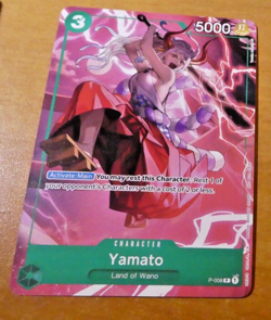 ONE PIECE ENGLISH CARD GAME CARTE PROMO YAMATO P-008 ANGLAIS EN TCG NEUF - Image 1