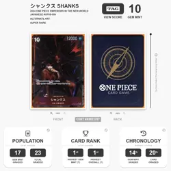 TAG 10 - Shanks OP09-004 SR [One Piece - Emperors in the New World] Japanese - Image 3