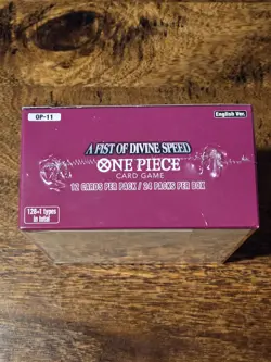 One Piece TCG OP-11 A Fist Of Divine OP11 - English - SEALED Booster Box - US - Image 3