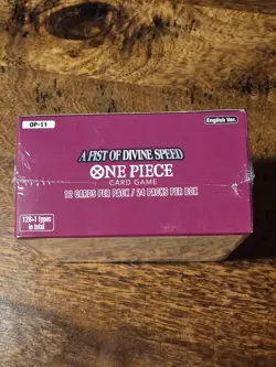 One Piece TCG OP-11 A Fist Of Divine OP11 - English - SEALED Booster Box - US - Image 5