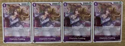 4 x One Piece TCG OP12-071 Rare (R) Charlotte Pudding NM English (Playset) - Image 3