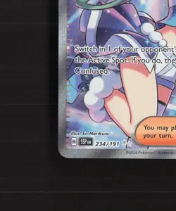 Lisia's Appeal 234/191 Surging Sparks Full Art Ultra Rare Holo Pokemon Card NM - Image 5