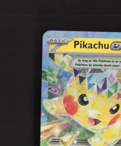 Pikachu ex 057/191 Surging Sparks Ultra Rare Holo Pokemon Card NM - Image 3