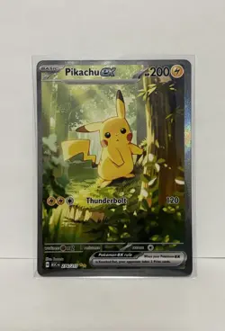 Pokemon Pikachu EX 276/217 Ascended Heroes SIR English Card - Image 1