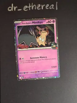 Team Rocket's Mimikyu (Prerelease) [Staff] - Miscellaneous Cards & Products (MCA - Image 1