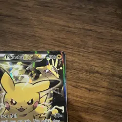 Pikachu EX (Full Art) XY124 XY Promo Holo Pokemon TCG Card Stock Basic Electric - Image 2