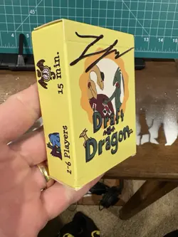 Draft A Dragon Card Game, Kickstarter, 2020, Signed Box, Rare, CCG, Complete - Image 2