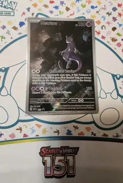 Pokemon Mewtwo TCG Promo Card 052/151 New Sealed - Image 1