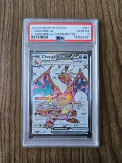 Charizard ex 056 Sv: Scarlet & Violet Promo Cards Holo PSA 10 - Image 1