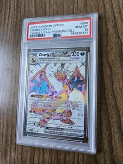 Charizard ex 056 Sv: Scarlet & Violet Promo Cards Holo PSA 10 - Image 3