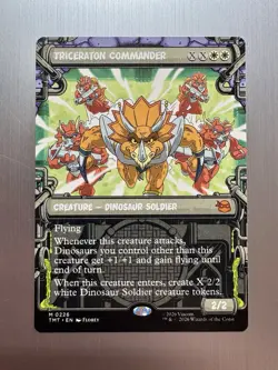 Triceraton Commander - 226 - MTG: Teenage Mutant Ninja Turtles - Borderless - Image 1