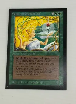 MTG International Ed. Verduran Enchantress NM - Image 1