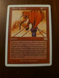 MTG NM Illicit Auction 6th Edition Free Shipping In The US With Tracking - Image 1