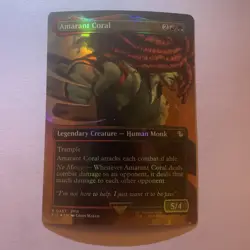 Amarant Coral (Borderless) Commander: Final Fantasy Foil - Image 1