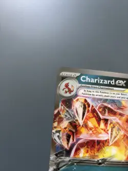 Pokemon TCG 2024 Paldean Fates: Charizard ex 054/091 Jumbo Lenticular Card - NM - Image 2