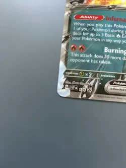 Pokemon TCG 2024 Paldean Fates: Charizard ex 054/091 Jumbo Lenticular Card - NM - Image 4
