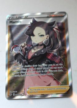Pokemon TCG: Marnie (Full Art) Sword and Shield 200/202+extra cards - Image 1