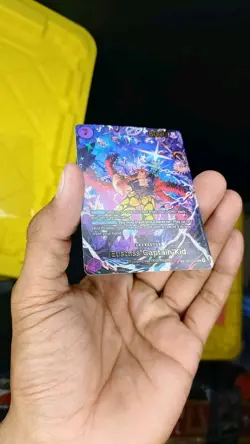 One Piece Eustass Captain Kid EB04-039 SP Alt Art OP14 Egghead Crisis NM - Image 3