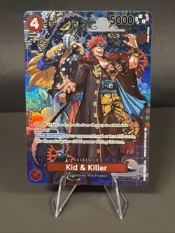 One Piece The Azure Sea’s Seven Kid & Killer EB01-003 SP Alternate Alt NM - Image 1