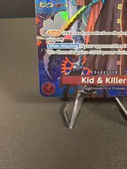 One Piece The Azure Sea’s Seven Kid & Killer EB01-003 SP Alternate Alt NM - Image 5