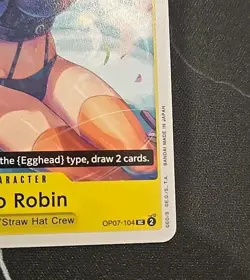 Nico Robin (Pre-Release) - 500 Years in the Future (OP07-104) One Piece TCG ENG - Image 5