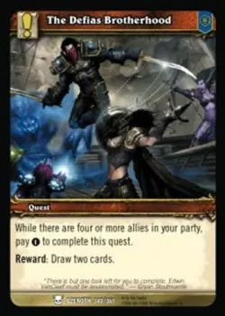 The Defias Brotherhood - Heroes of Azeroth - World of Warcraft TCG - Image 1