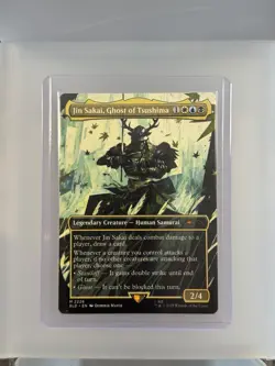 JIN SAKAI, GHOST OF TSUSHIMA Secret Lair Magic MTG MINT CARD - Non Foil - Image 1
