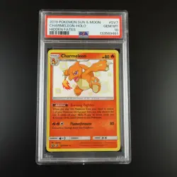 PSA 10 Charmeleon SV7/SV94 Pokemon Hidden Fates Holo Card - Image 1