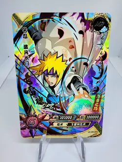 Minato MR Ultra Rare Foil Kayou Official Naruto Card TCG NR-MR-023 - Image 1