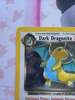 🌟Pokemon Dark Dragonite Holo Rare TCG Card 5/82 NM Amazing Condition 🌟 - Image 2