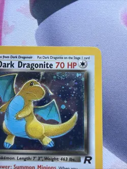 🌟Pokemon Dark Dragonite Holo Rare TCG Card 5/82 NM Amazing Condition 🌟 - Image 3