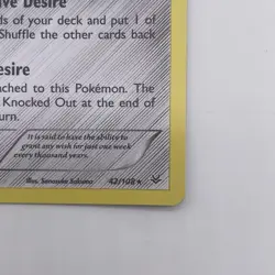 Pokemon TCG Card 2015 Roaring Skies Jirachi 42/108 Holo - Image 5