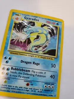 Gyarados Base Set Holo Pokemon Card WOTC Played - Image 4