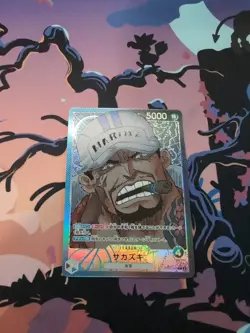 One Piece Card Awakening of New Era OP05-041 Leader Sakazuki Alt Art Japanese - Image 1
